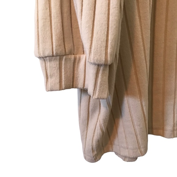 NWOT Shein Curve 4X cream ribbed cardigan - Picture 3 of 5